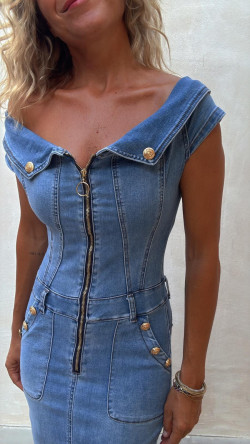 ZAHOR vestido vaquero