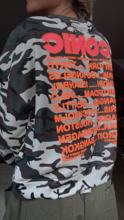 Coronel beige  sudadera camuflaje