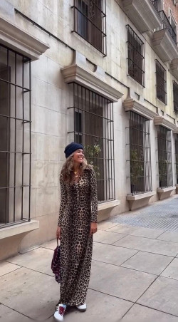 PREVENTA MONIC leopardo, Vestido
