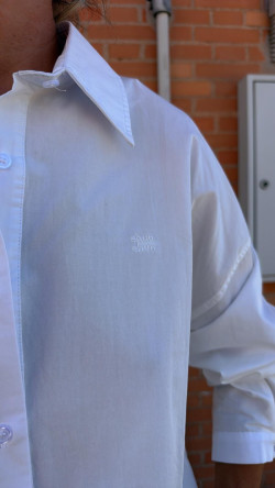 MECA blusa con mangas de punto