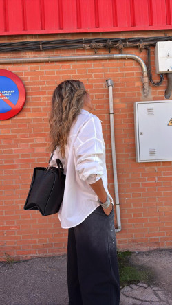 MECA blusa con mangas de punto