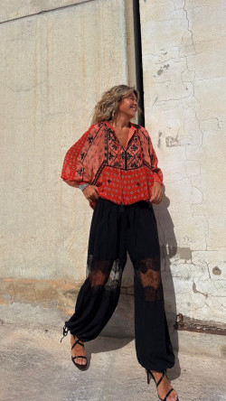 TALLIN, pantalón negro