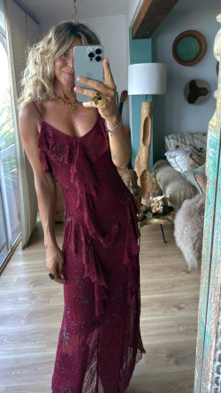 Octubre, vestido pedrería elastico