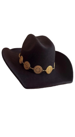ESTELA SOMBRERO, negro