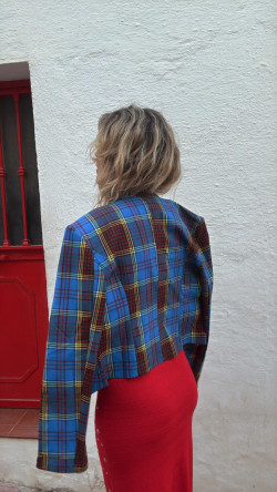 KLOTI chaqueta, azul eléctrico