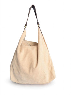 FANY beige, bolso piel