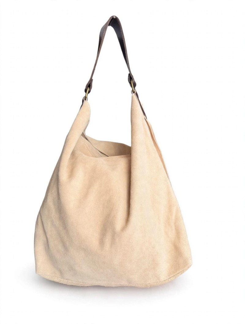 FANY beige, bolso piel