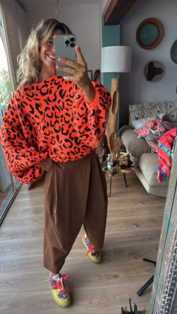 ABBA pantalón, camel