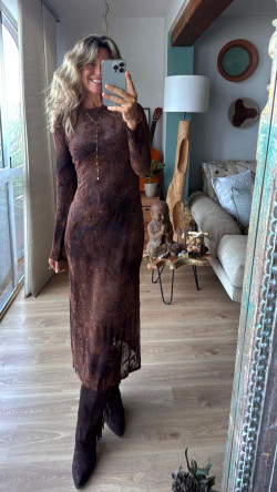 VINCI café, vestido largo