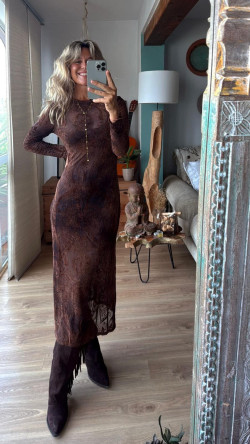VINCI café, vestido largo