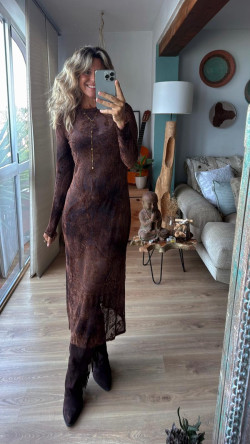 VINCI café, vestido largo