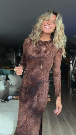 VINCI café, vestido largo