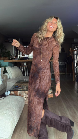 VINCI café, vestido largo