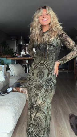 VINCI kaki, vestido largo