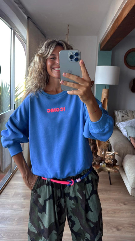 LUXE  sudadera, azul