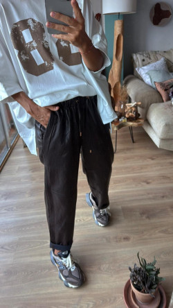 SOFER, Marrón Pantalón