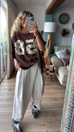 ABBA beige, pantalón