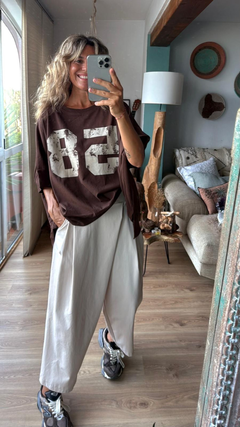 ABBA beige, pantalón