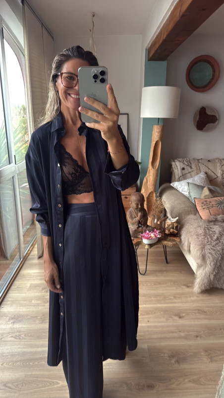 SOKI pantalón  rayas