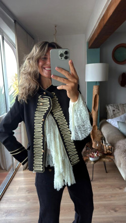 SOUL chaqueta, negra