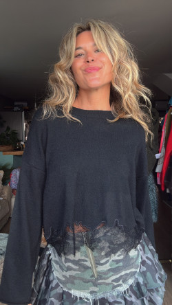 BURGO jersey, negro