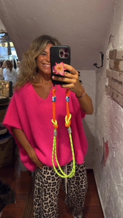 MARCELO jersey, rosa fluor