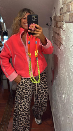 ODA  pantalón, leopardo