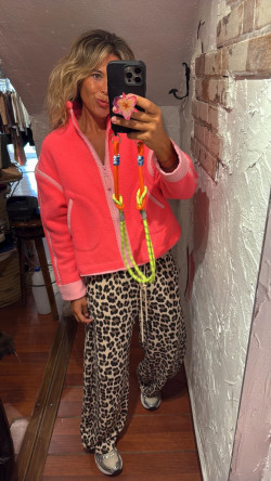 ODA  pantalón, leopardo