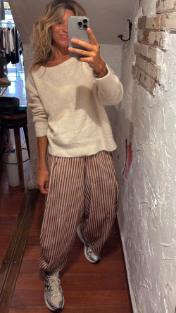 LETON jersey, beige