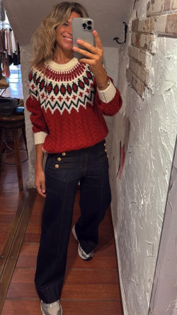 COLE pantalón vaquero, navy