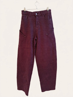 ZAFO marrón, pantalón strass