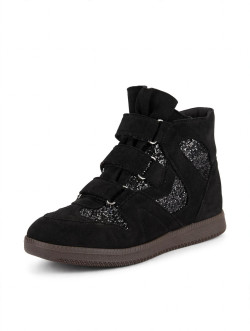 JARIS, Negro Zapatilla Cuña