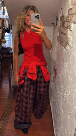SHANGAI top punto, rojo
