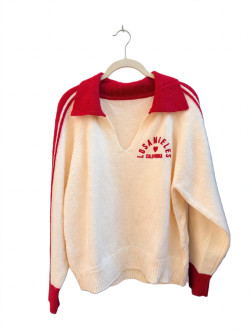 CALIFORNIA jersey, rojo/beige