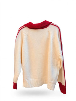 CALIFORNIA jersey, rojo/beige