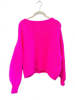 BOLIN jersey, rosa fluor