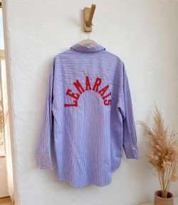 DALIAS , Azul camisa rayas