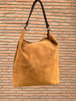 FANY, Camel Bolso Piel